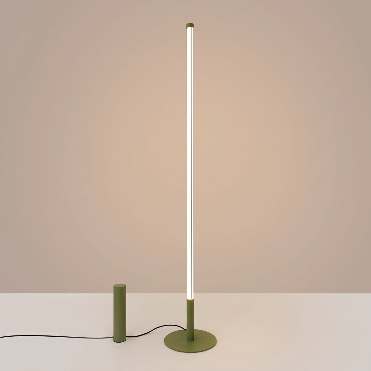 Lampadaire Vert Olive LED 1 Trang vert olive, EDEN