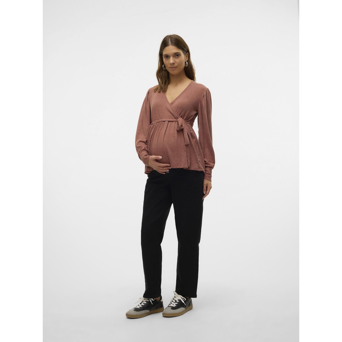 Blouse mocha bisque, MAMA LICIOUS