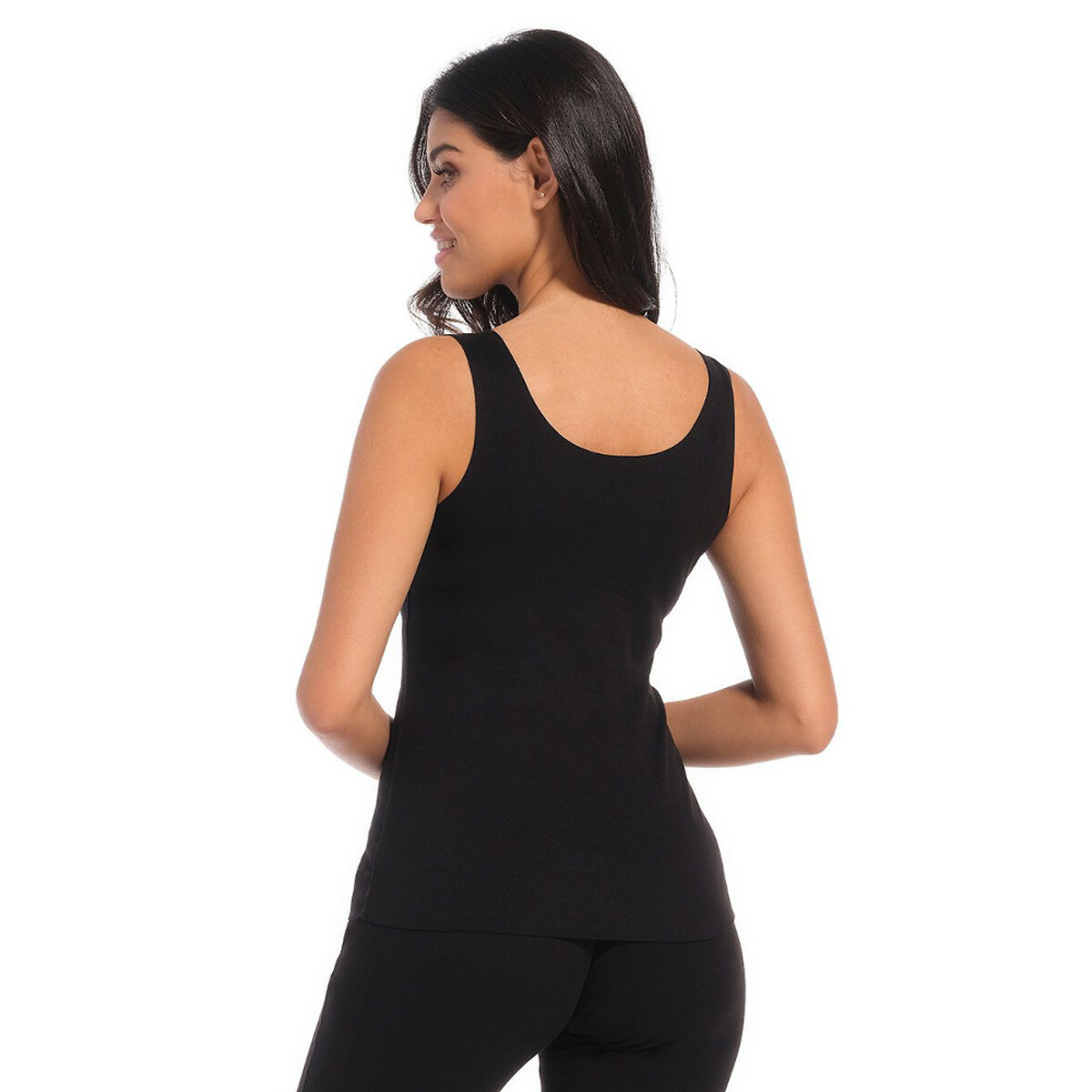 Débardeur thermique Stay Warm  noir, MAGIC BODYFASHION