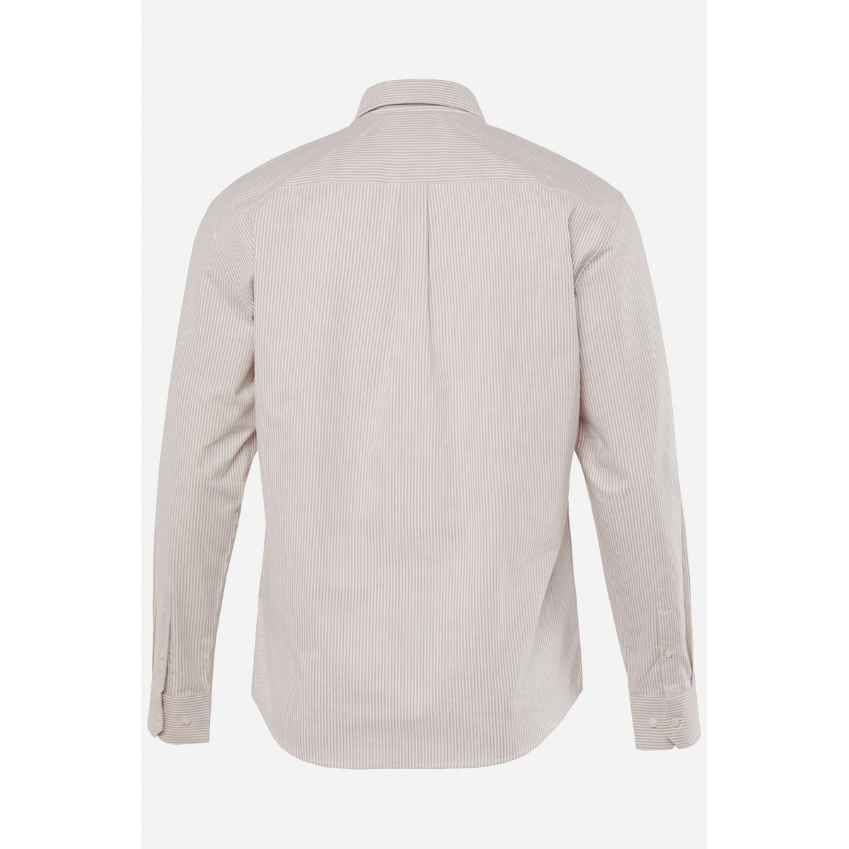 Chemise à rayures, manches longues blanc cassé, JP1880