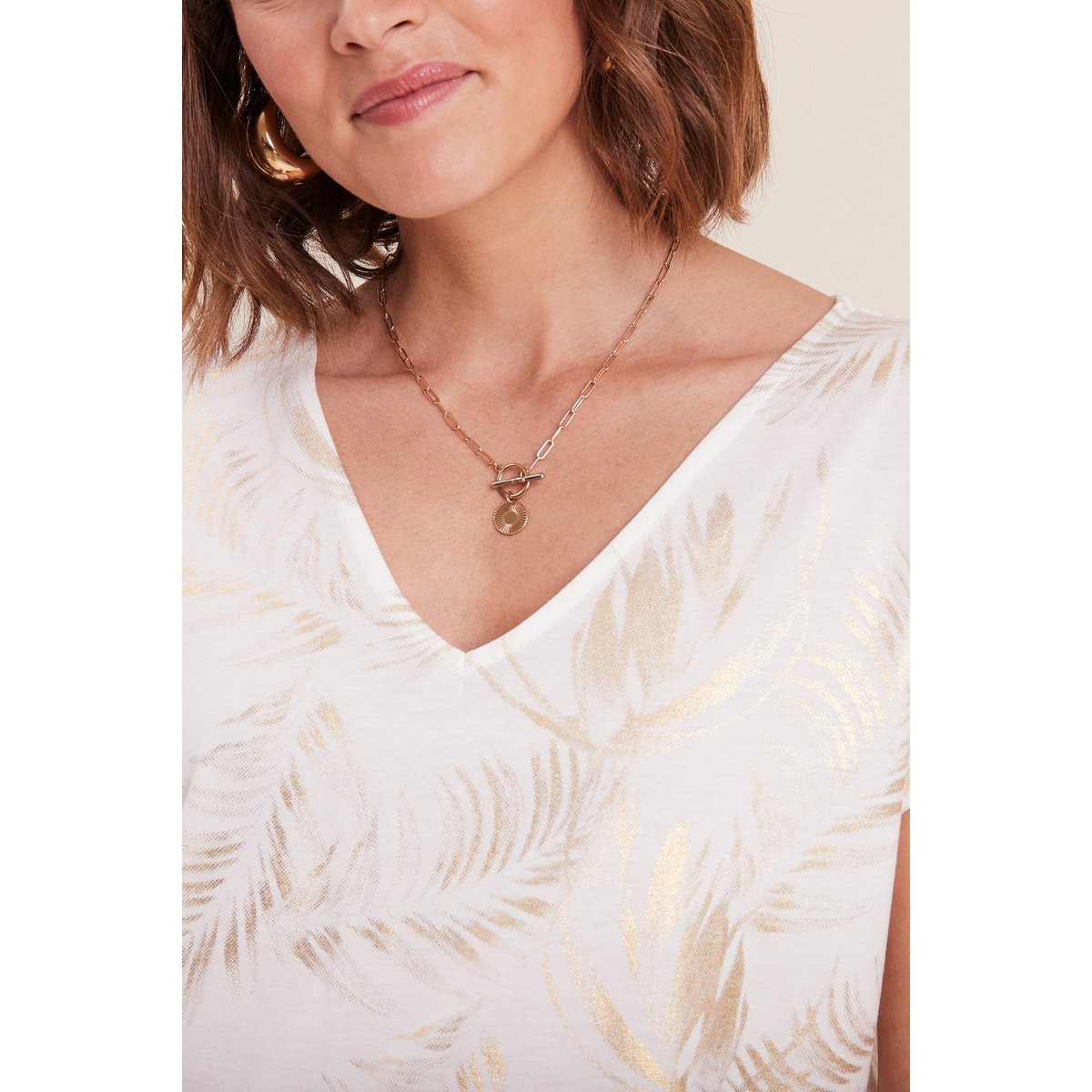 T-shirt manches courtes blanc, BREAL