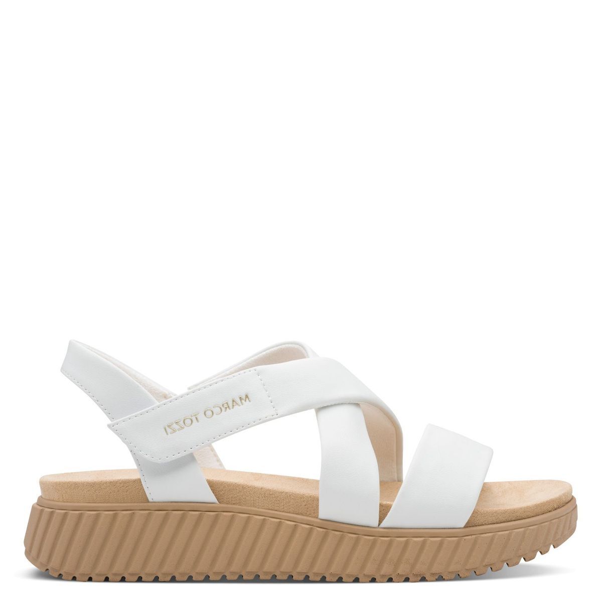 Sandale vegan blanc, MARCO TOZZI