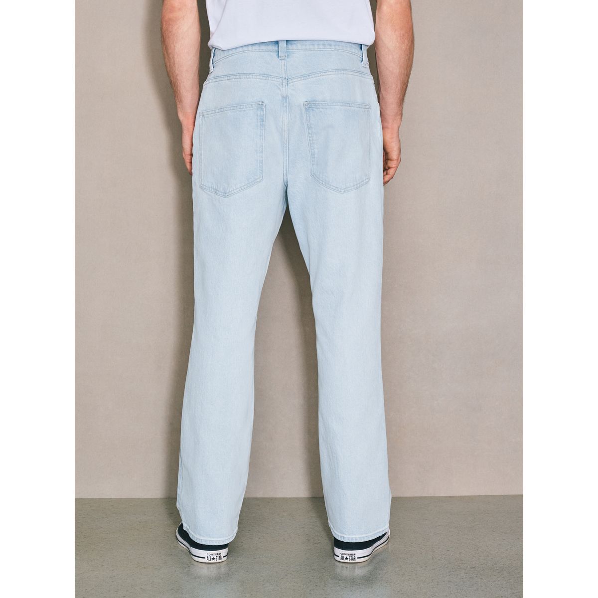 Jean bootcut edit délavé au javel, NEXT