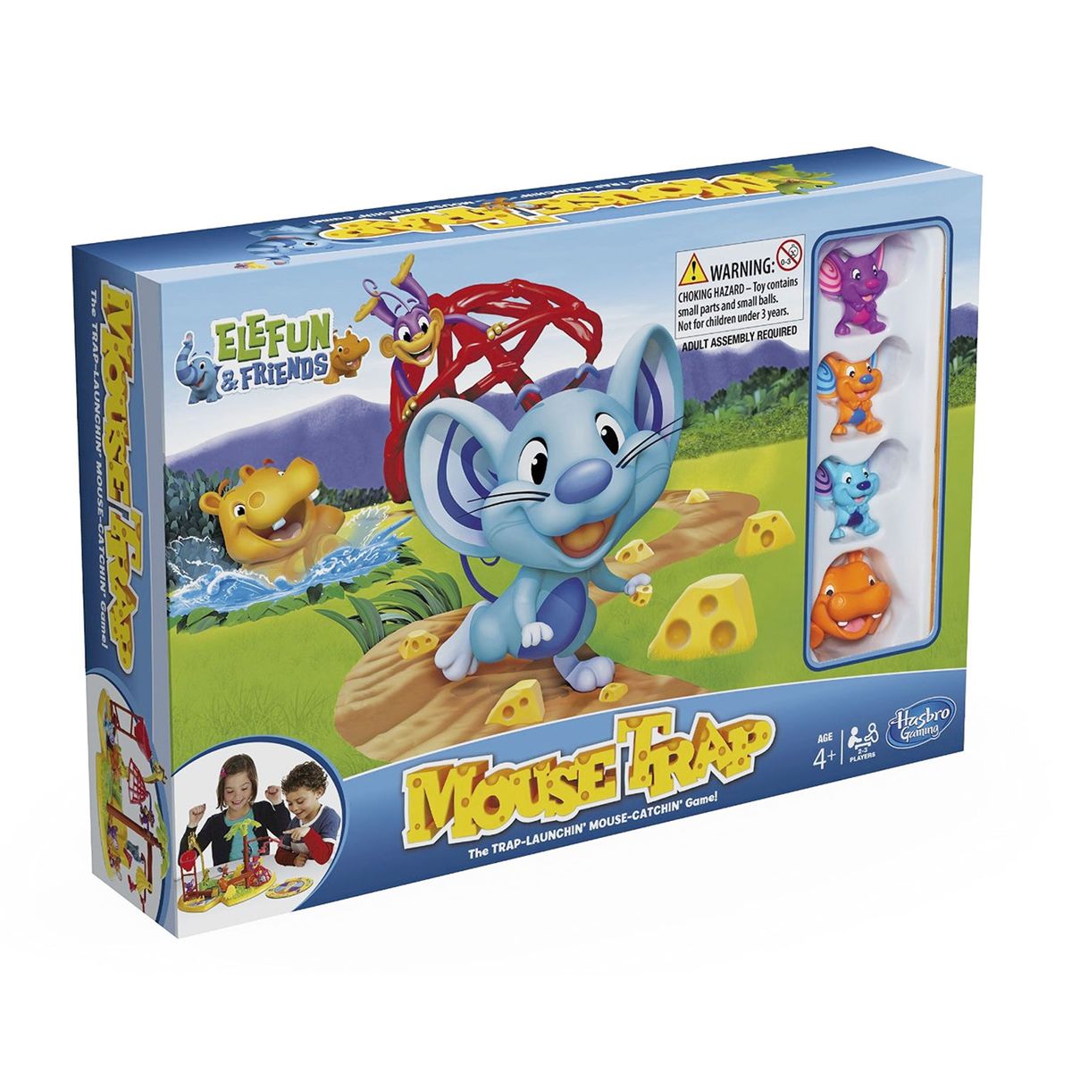 Attrap'souris : Elefun & Friends couleur unique, HASBRO