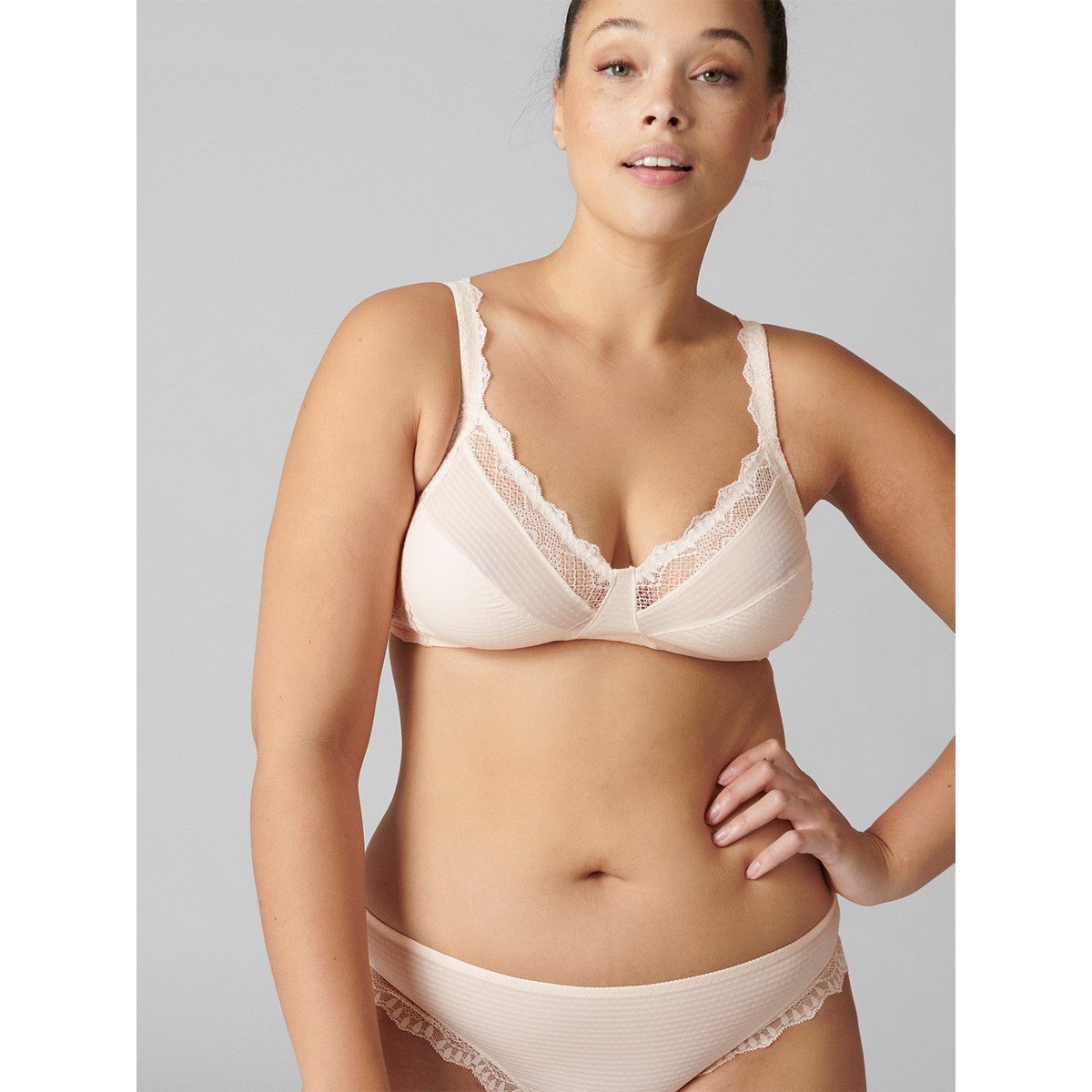 Soutien-gorge sans-armatures structuré, CANDIDE rose, SIMONE PERELE
