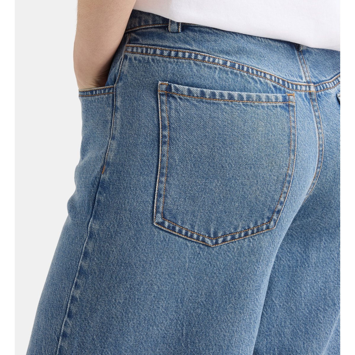 Jean large faye dnml bleu moyen, GALERIES LAFAYETTE