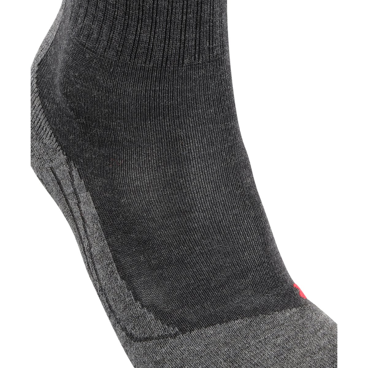 Chaussettes TK2 Explore Wool Silk gris melange, FALKE
