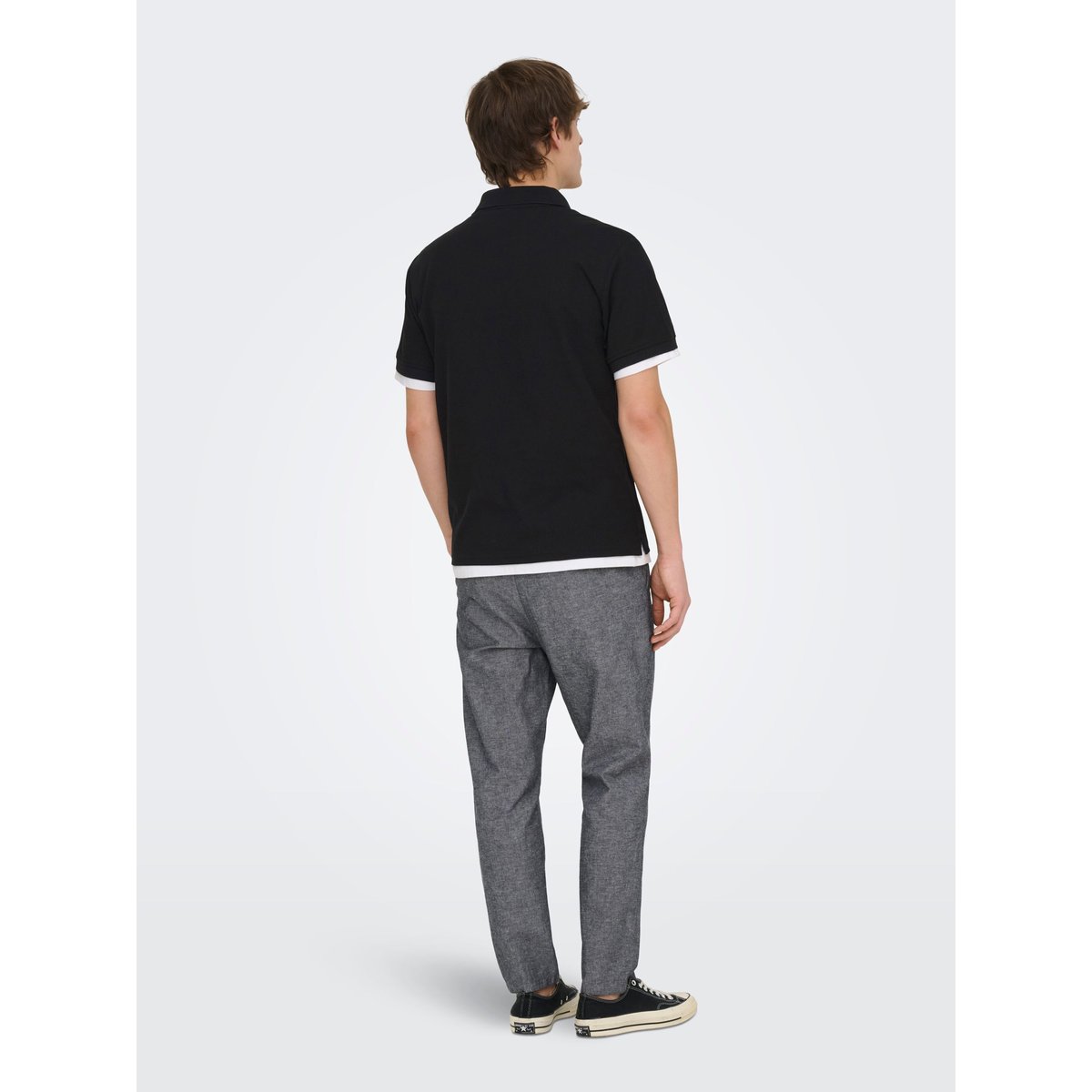 Polo black 1, ONLY & SONS