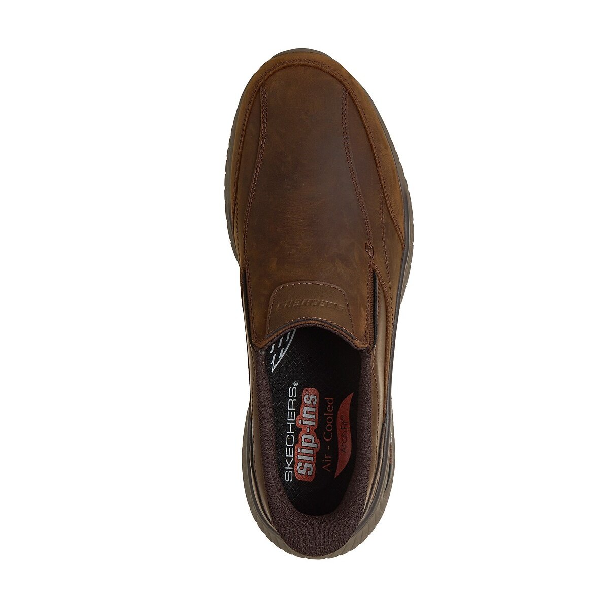 Arch Fit Crosser Oak Slip-Ins Trainers dark brown, SKECHERS