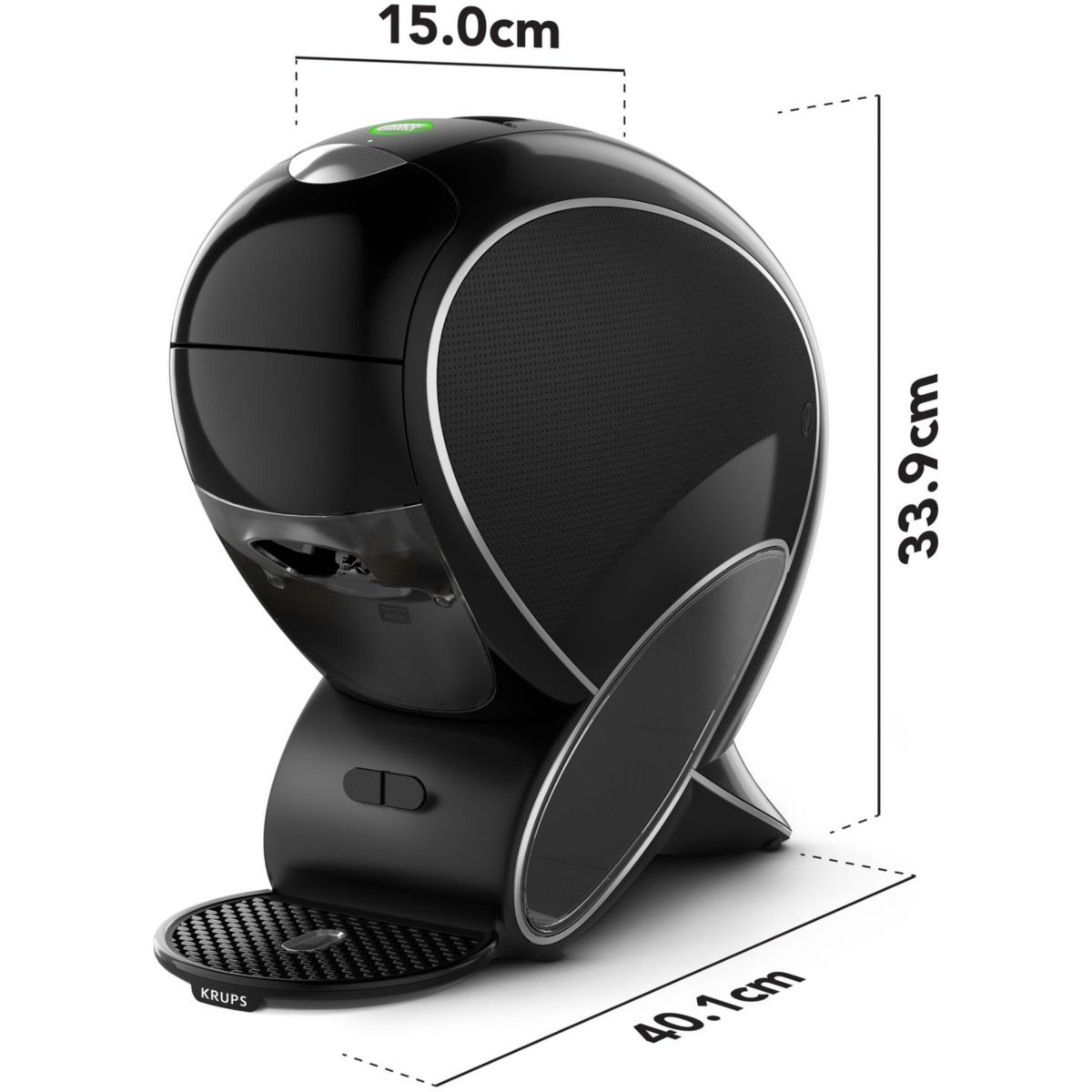 Dolce Gusto neo noir KP850810 couleur unique, KRUPS