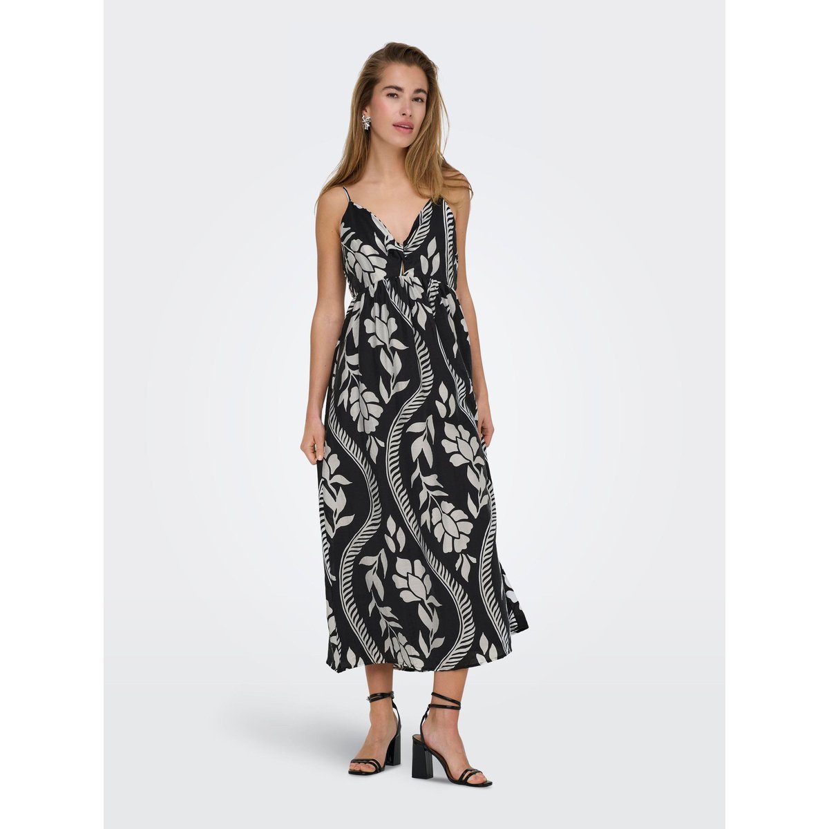 Robe noire - black, ONLY