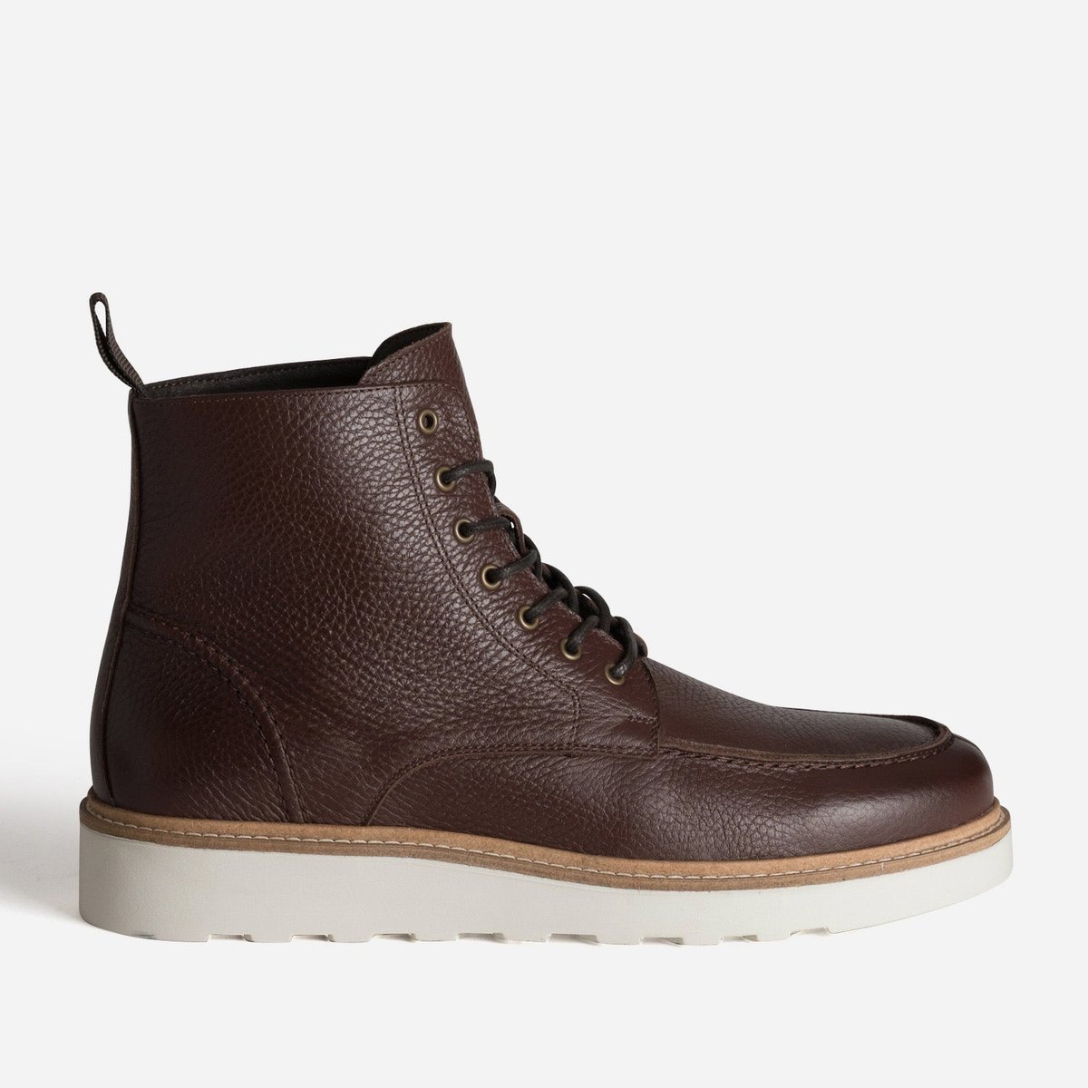 Boots en cuir LIN marron, ERAM