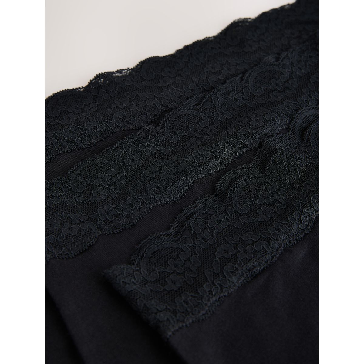 Culotte en dentelle et coton, lot de 10 noir, NEXT