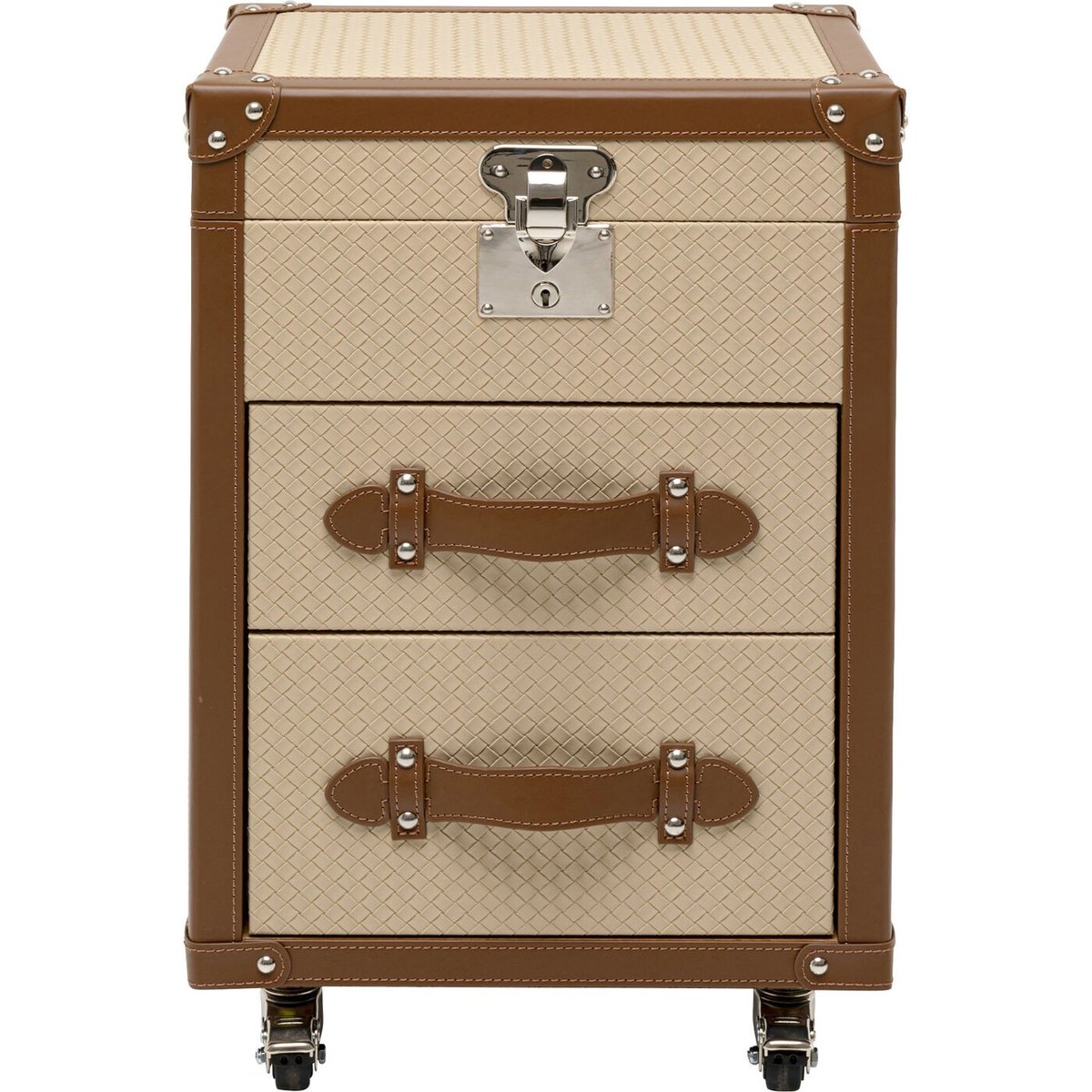 Coiffeuse en simili, VENEZIA beige, KARE DESIGN