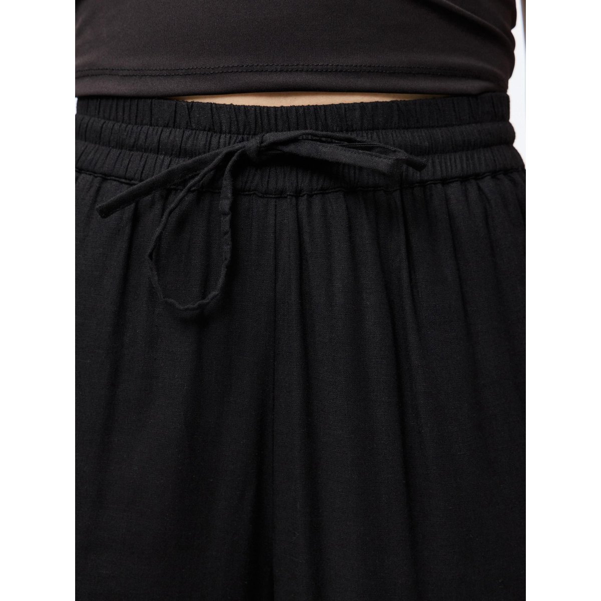 Pantalon À Jambe Ample noir - black, PIECES