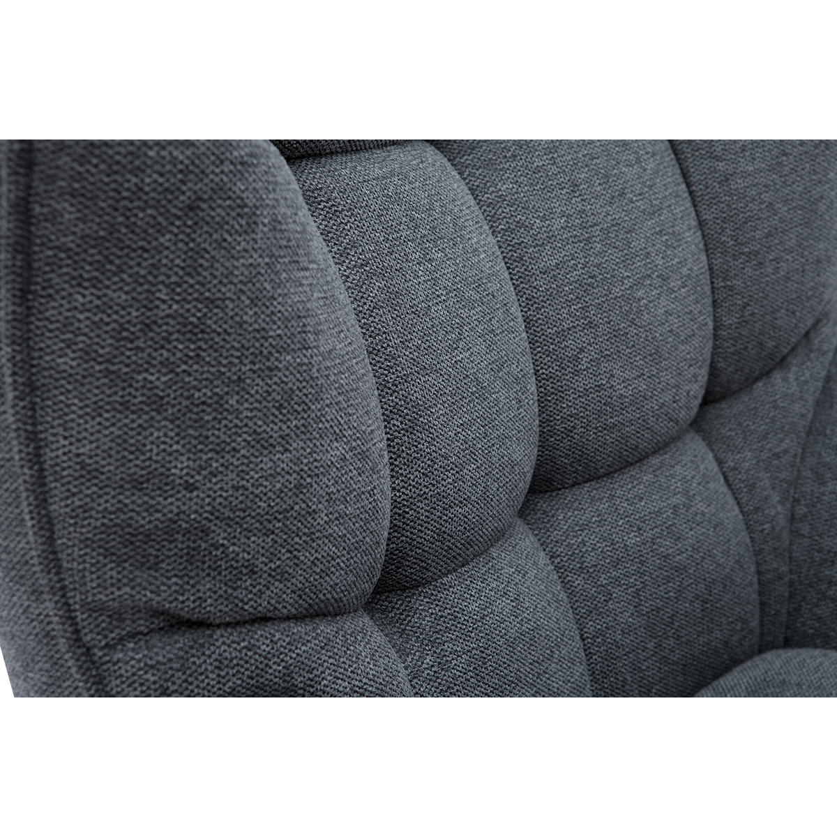 Fauteuil scandinave AVERY gris foncé, MILIBOO