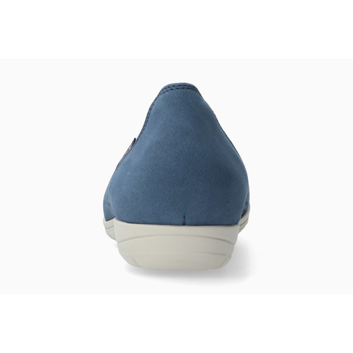 Ballerines en cuir ELSIE PERF bleu denim 514, MEPHISTO