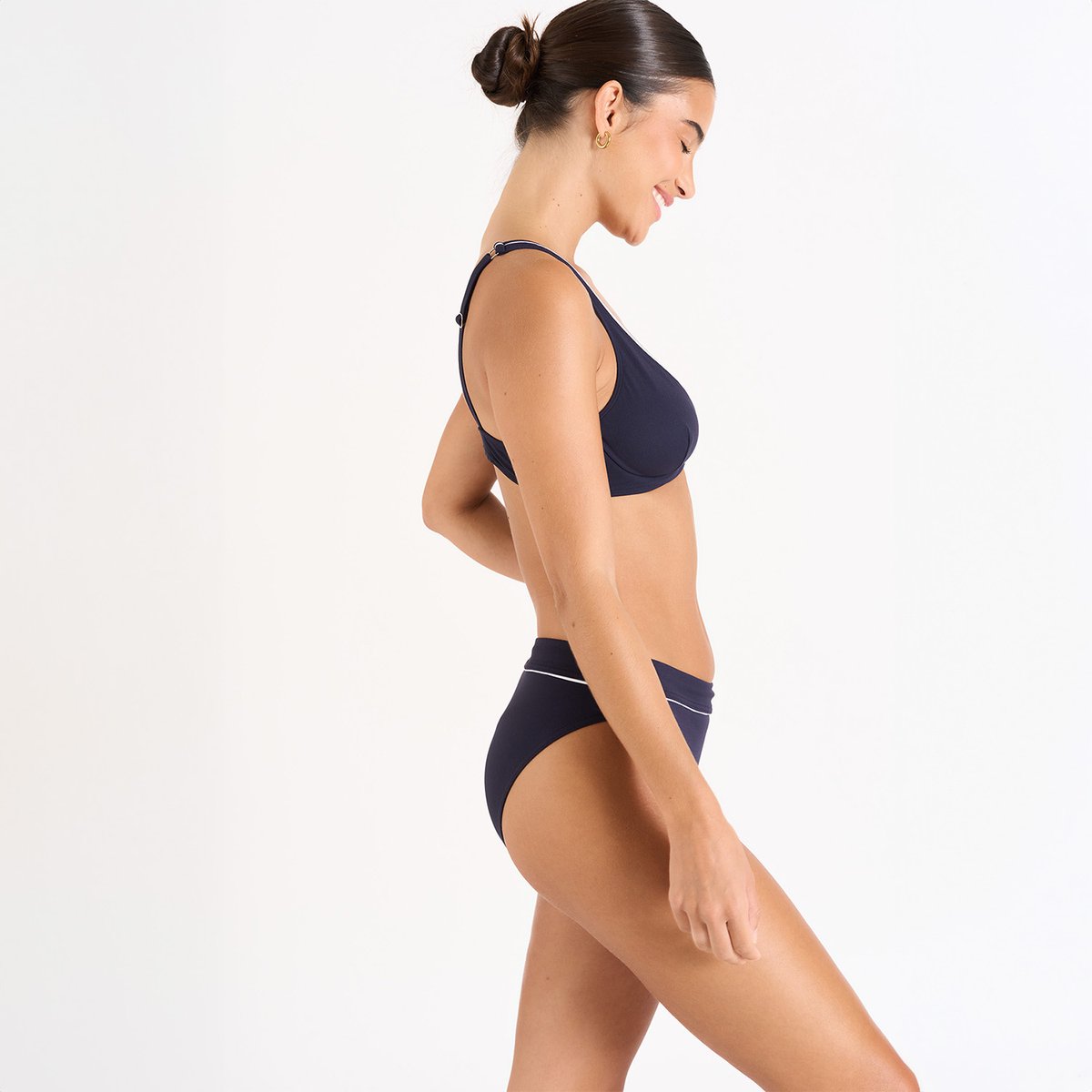 Haut de maillot armaturé Ravi - TAMARINDO bleu marine, LIVIA