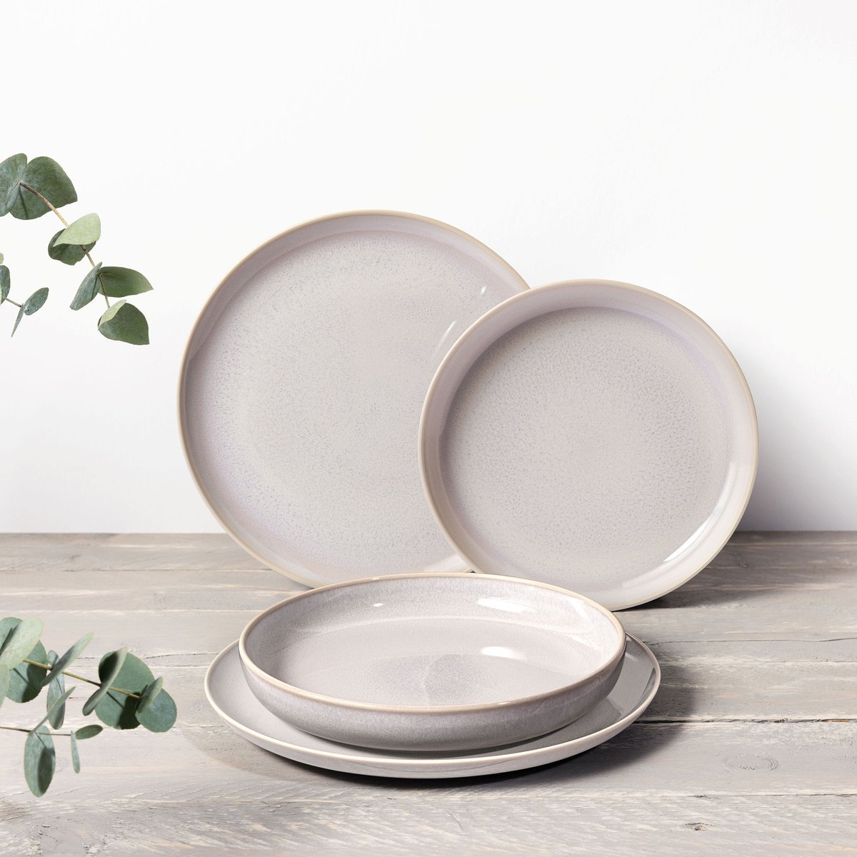 Service De Table 4Pcs CRAFTED couleur unique, LIKE. BY VILLEROY & BOCH