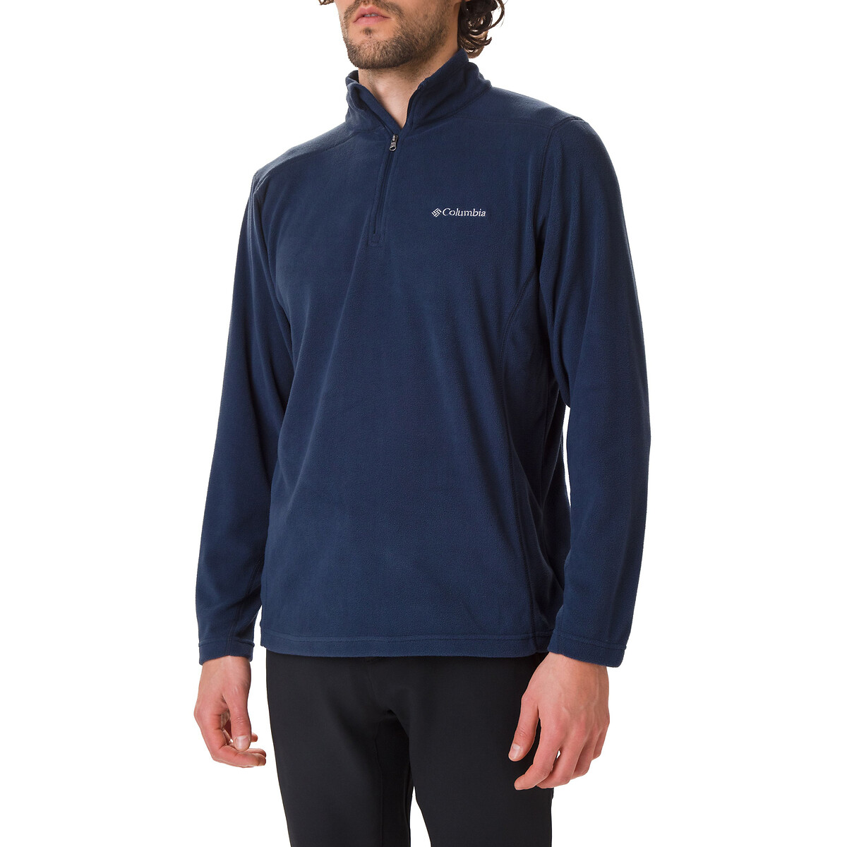 Polaire col montant zippé Klamath bleu marine, COLUMBIA