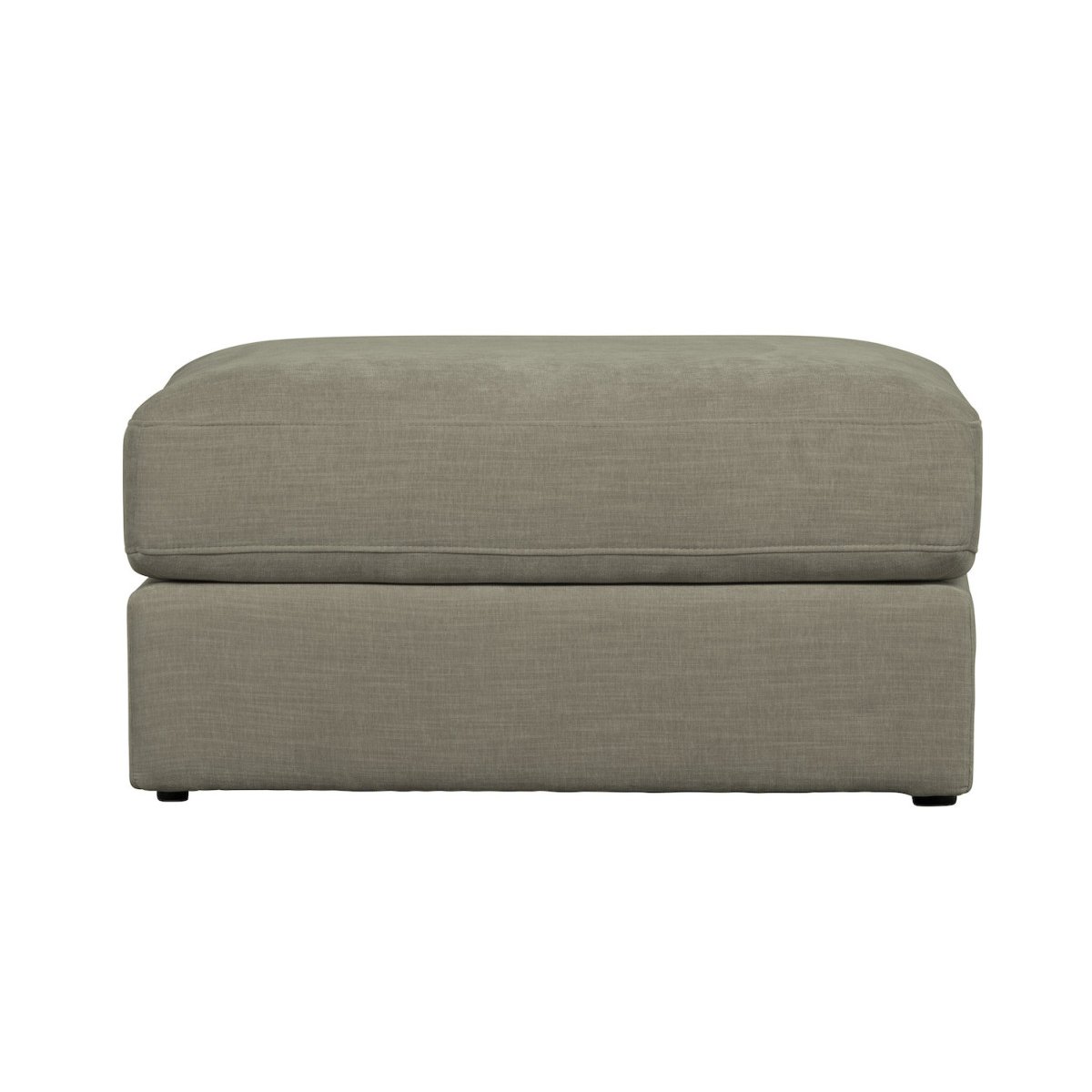 Pouf modulable en tissu - FAMILY gris, WOOOD