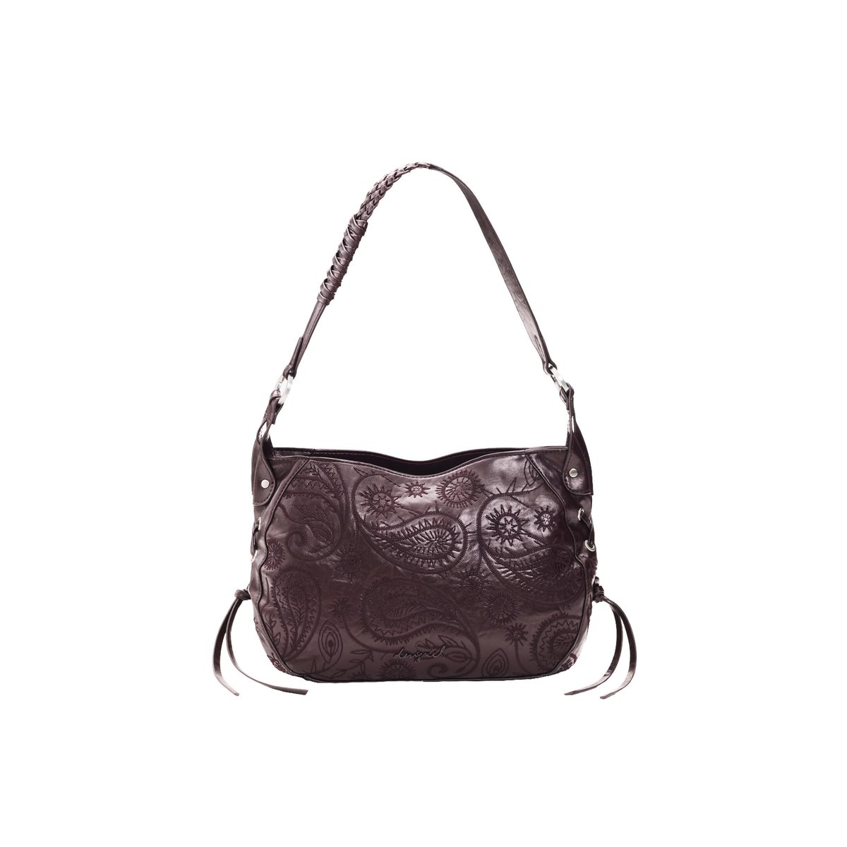 Sac épaule moyen rouge, DESIGUAL