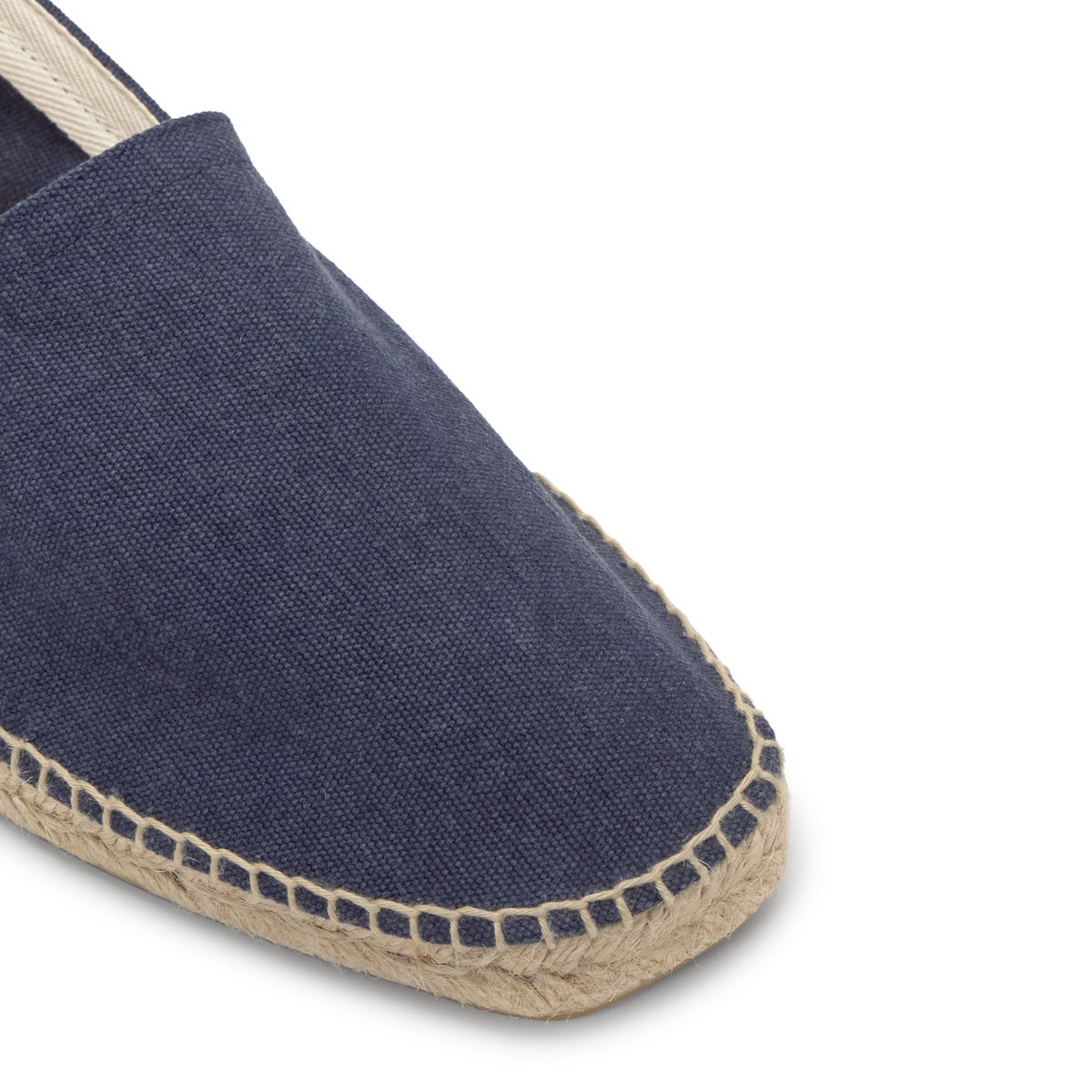 Espadrilles plates à plateforme tressée PABLO PLATFORM bleu, CASTANER