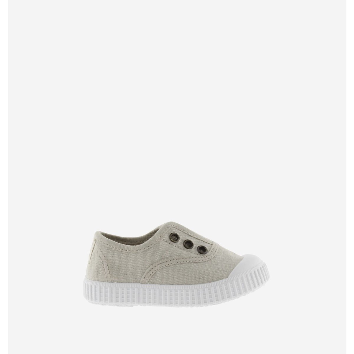 Sneakers in tela INGLESA beige, VICTORIA