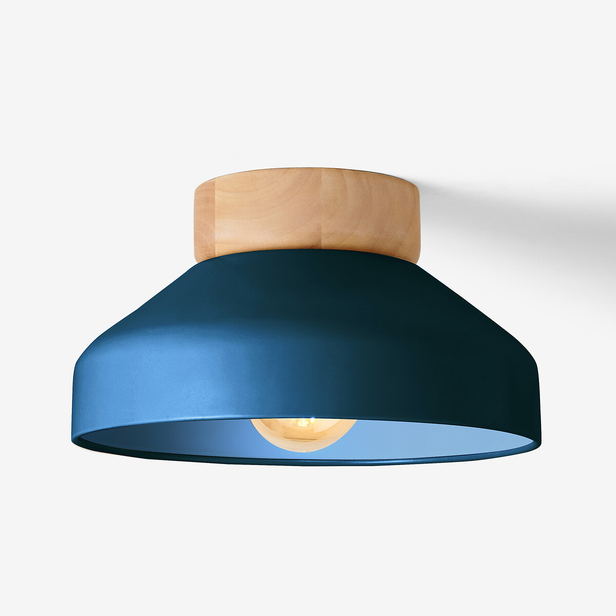 MADE.COM Albert Flush Ceiling Light navy, MADE