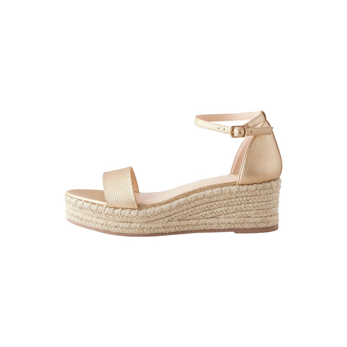 Espadrilles compensées doré, NEXT