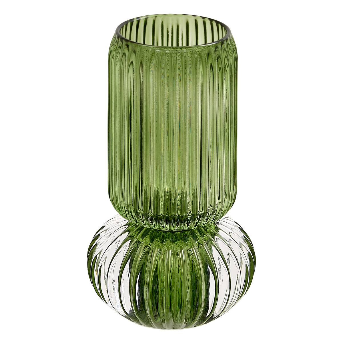 Vase Loumi H.19cm orange, ATMOSPHERA