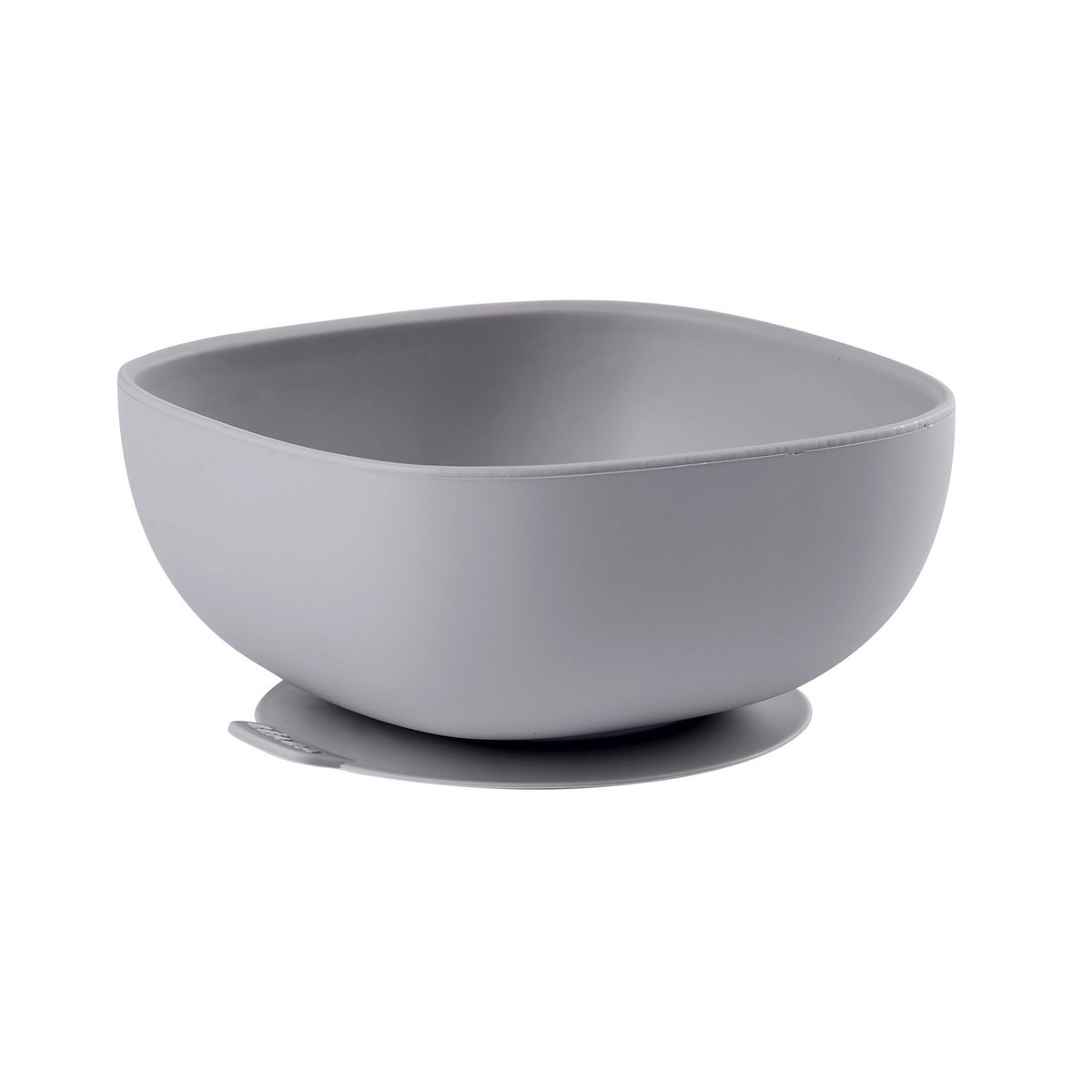 Bol ventouse pour bébé en silicone gris, BEABA