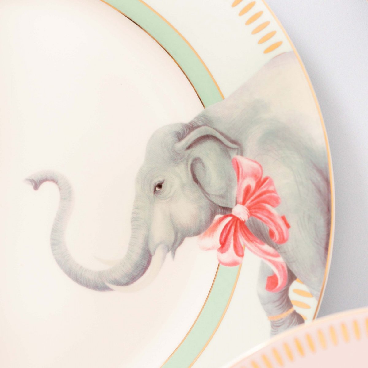 Coffret 4 assiettes Animal Magic 26 cm multicolore, YVONNE ELLEN
