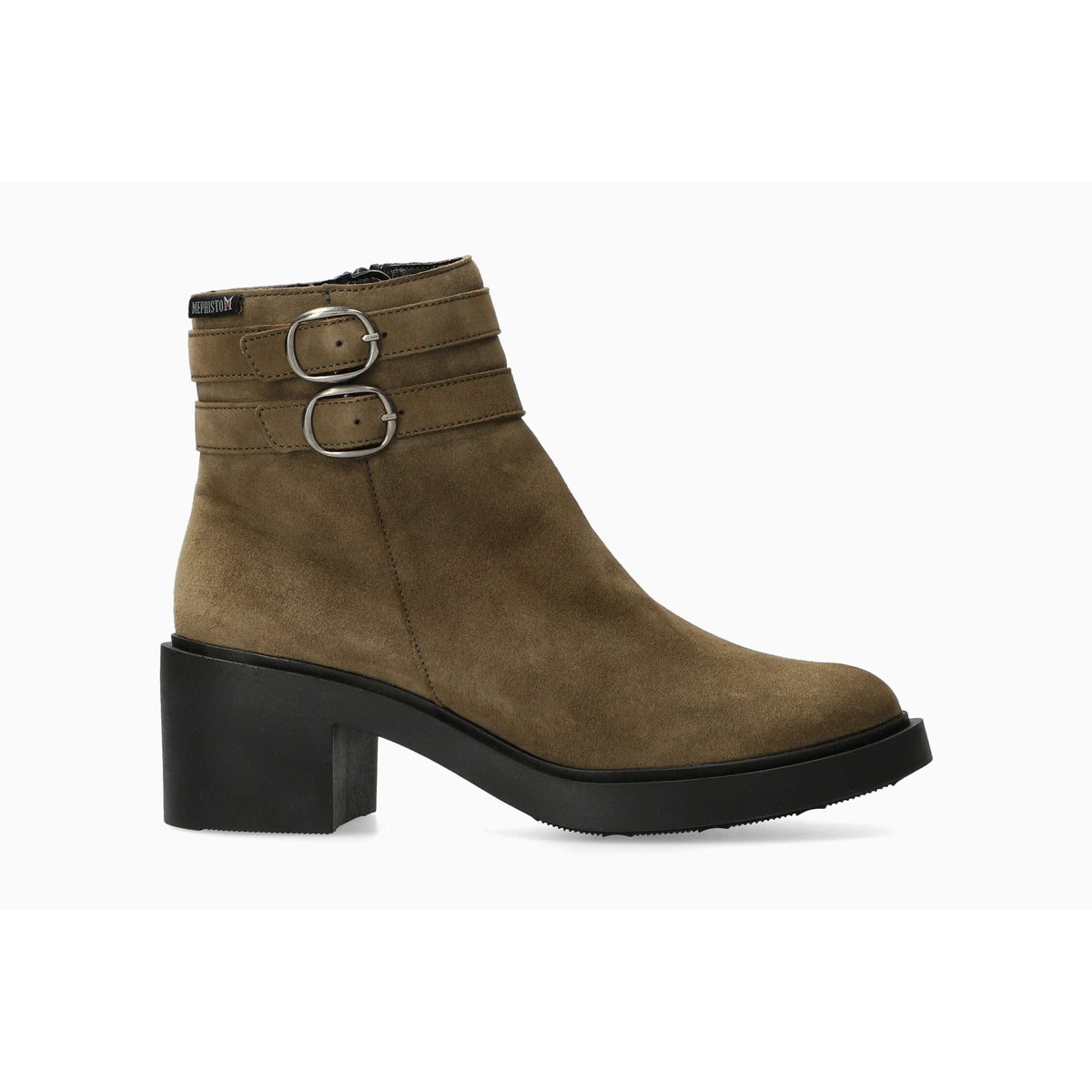 Bottines en cuir PAISLEY vert 5146, MEPHISTO