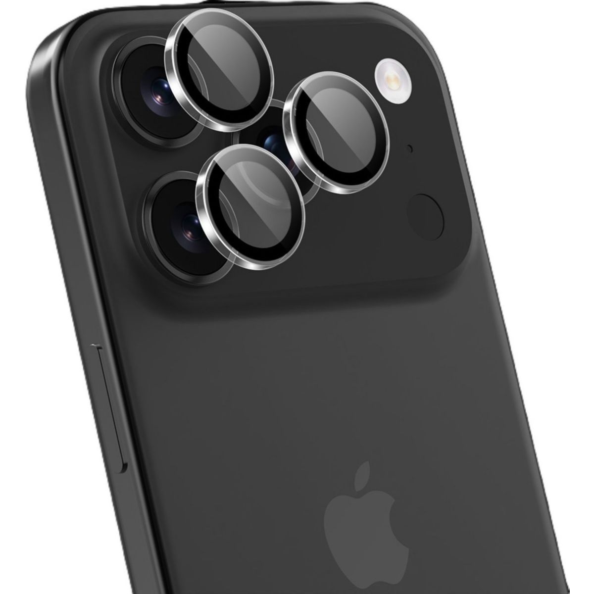 Pack iPhone 18 Pro + 3 Protège Lentilles couleur unique, FORCE GLASS