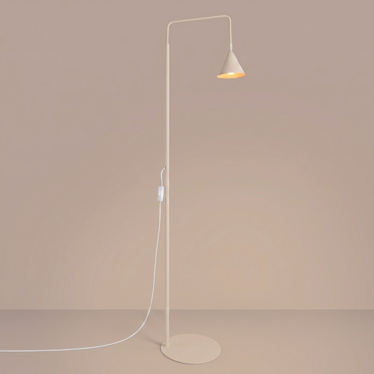 Lampadaire Beige E14 1 NOX beige, EDEN