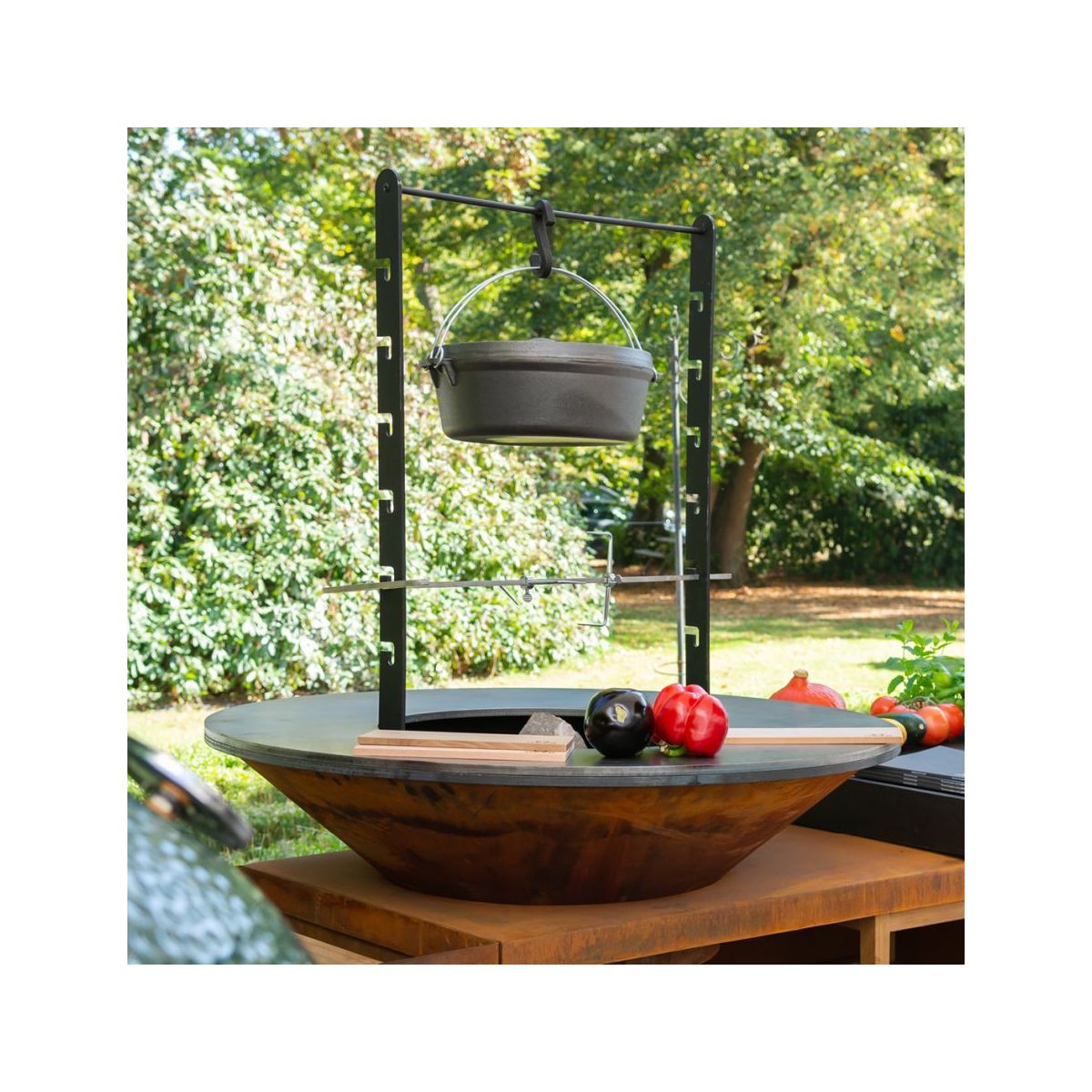 Ustensile barbecue Rotisserie couleur unique, OFYR