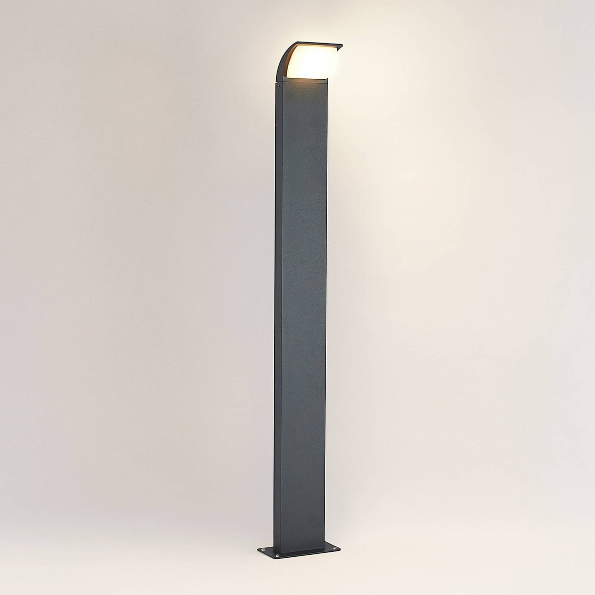 Luminaire extérieur en aluminium moderneLED anthracite, blanc, LUCANDE