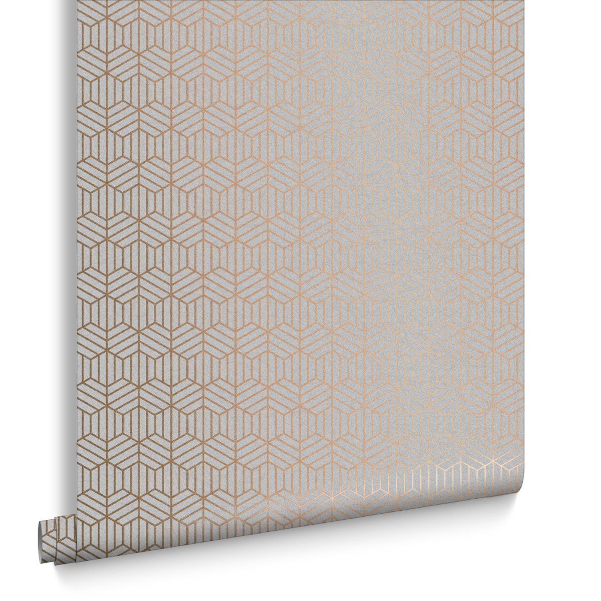 Papier peint Echo Stone gris, GRAHAM ET BROWN