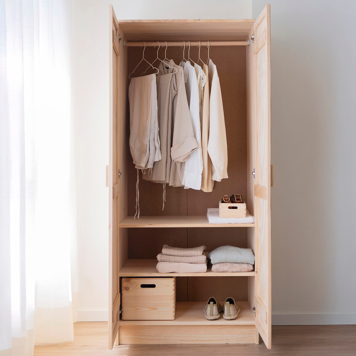 Armoire Natura + bois clair, EUROPE & NATURE 