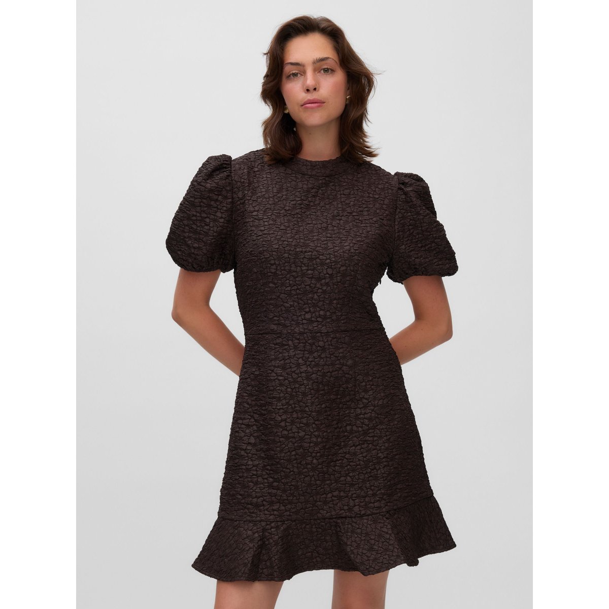 Robe marron - chocolate torte, VERO MODA