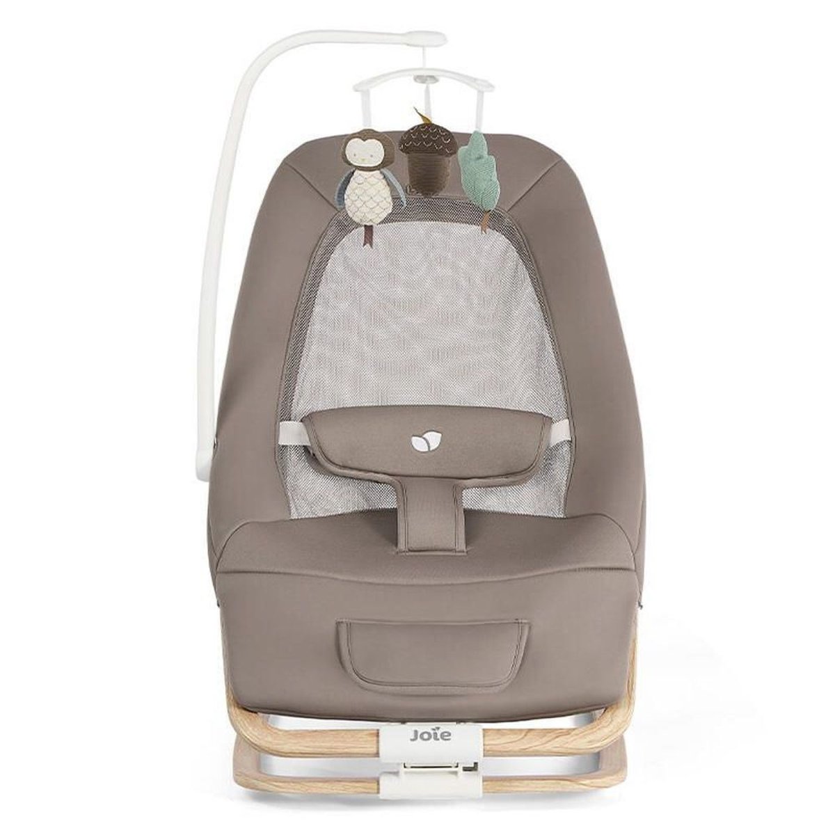 Transat balancelle 2 en 1 avec arche de jeux Dreamer Strata acorn, JOIE