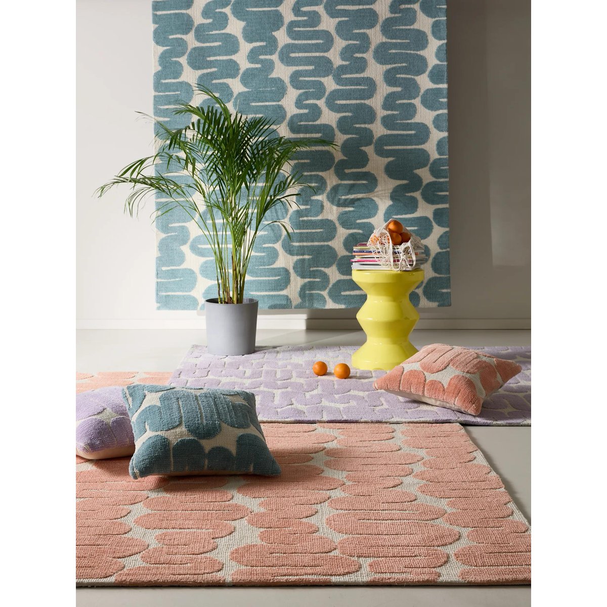 Tapis ALLY mauve, BENUTA