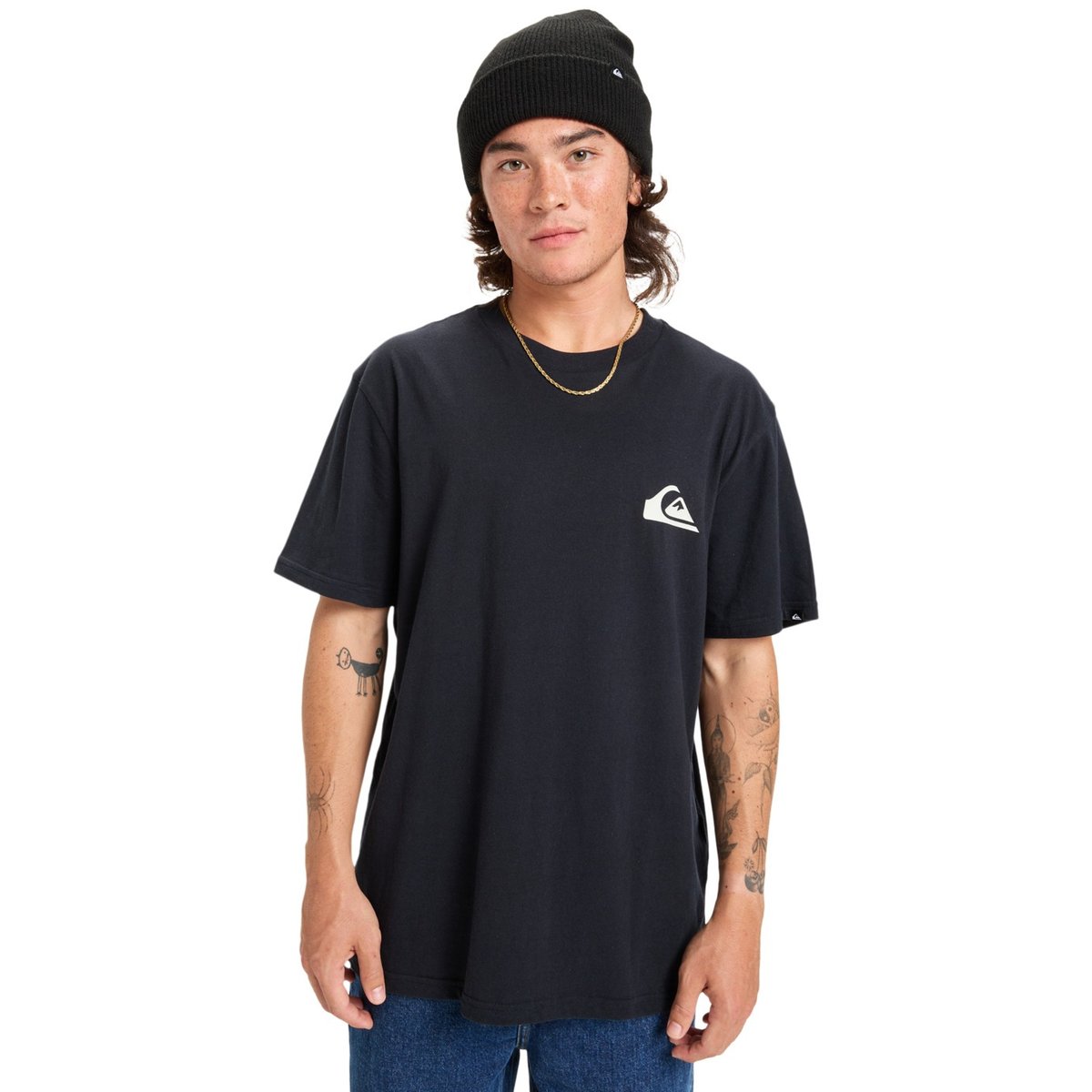 T-shirt à manches courtes EV MINI LOGO noir black, QUIKSILVER