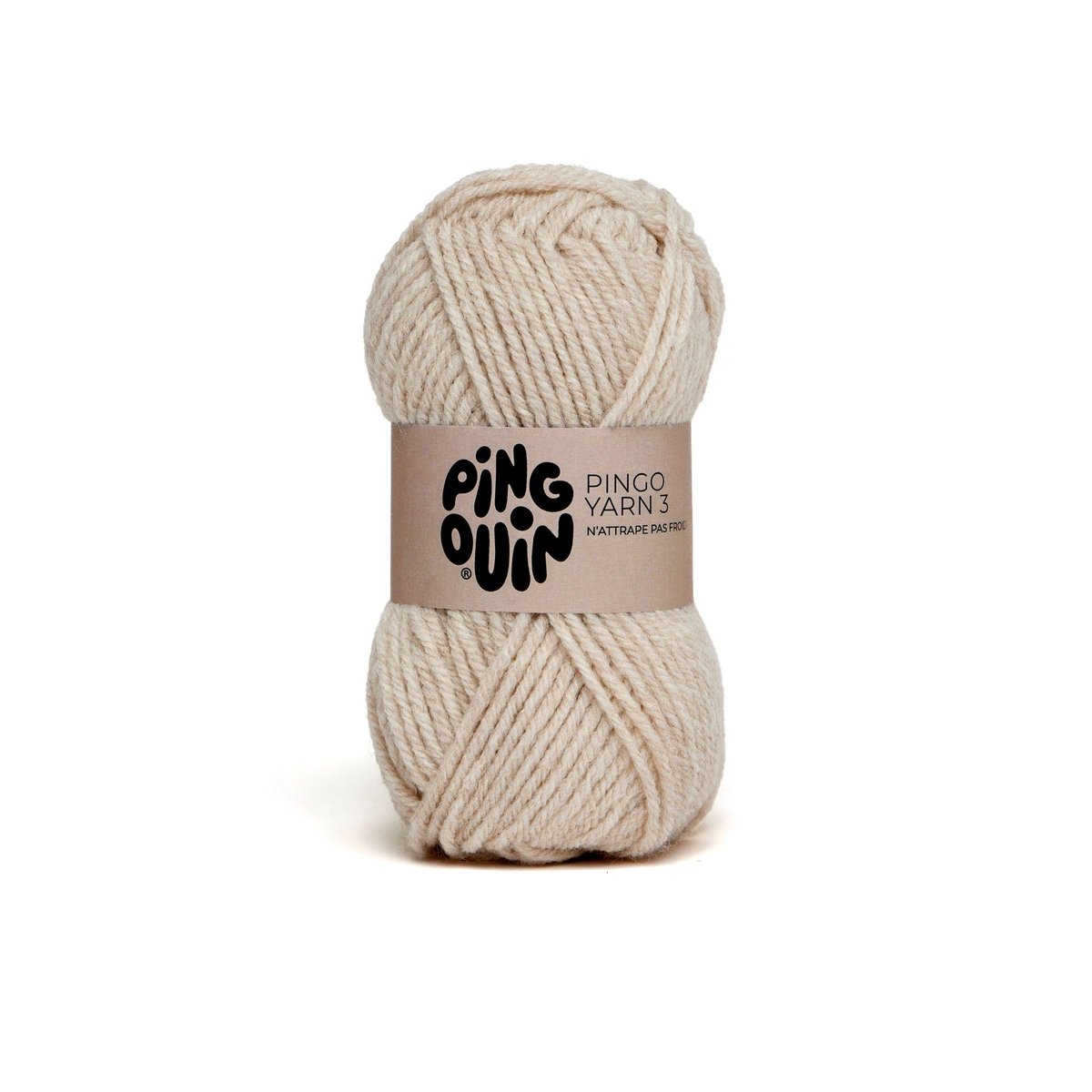 Pingo Yarn 3 beige chine, PINGOUIN