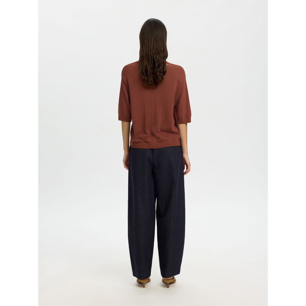 Top En Maille cherry mahogany, SELECTED