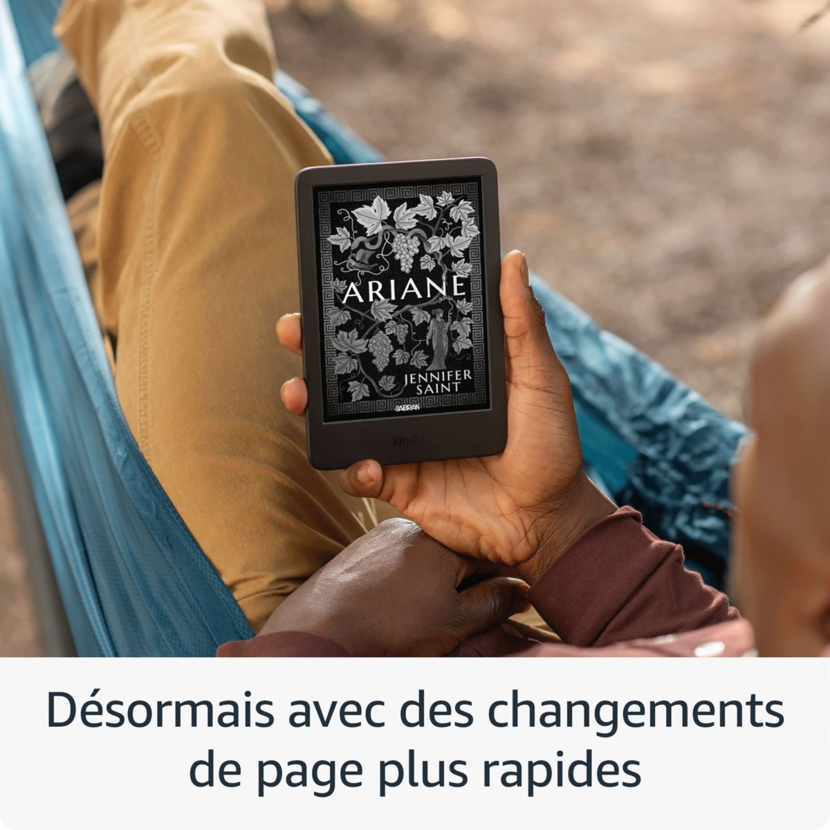 Liseuse eBook Kindle 16 Go Noire (modèle 2024) couleur unique, AMAZON