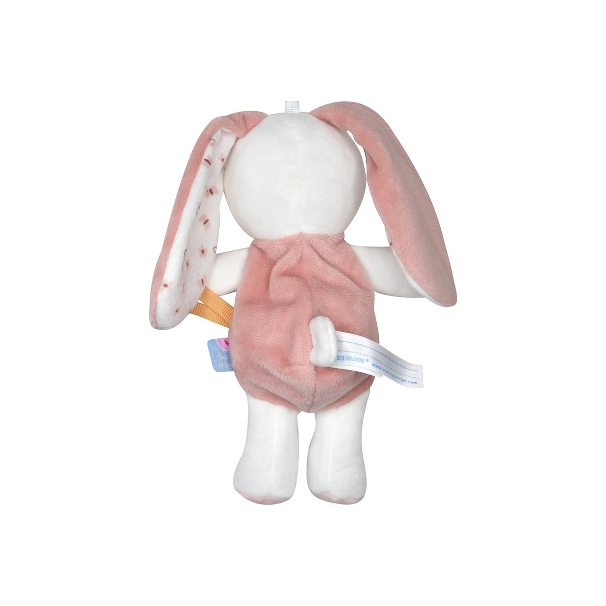 Cajou lapin velours doux rose, SUCRE D'ORGE