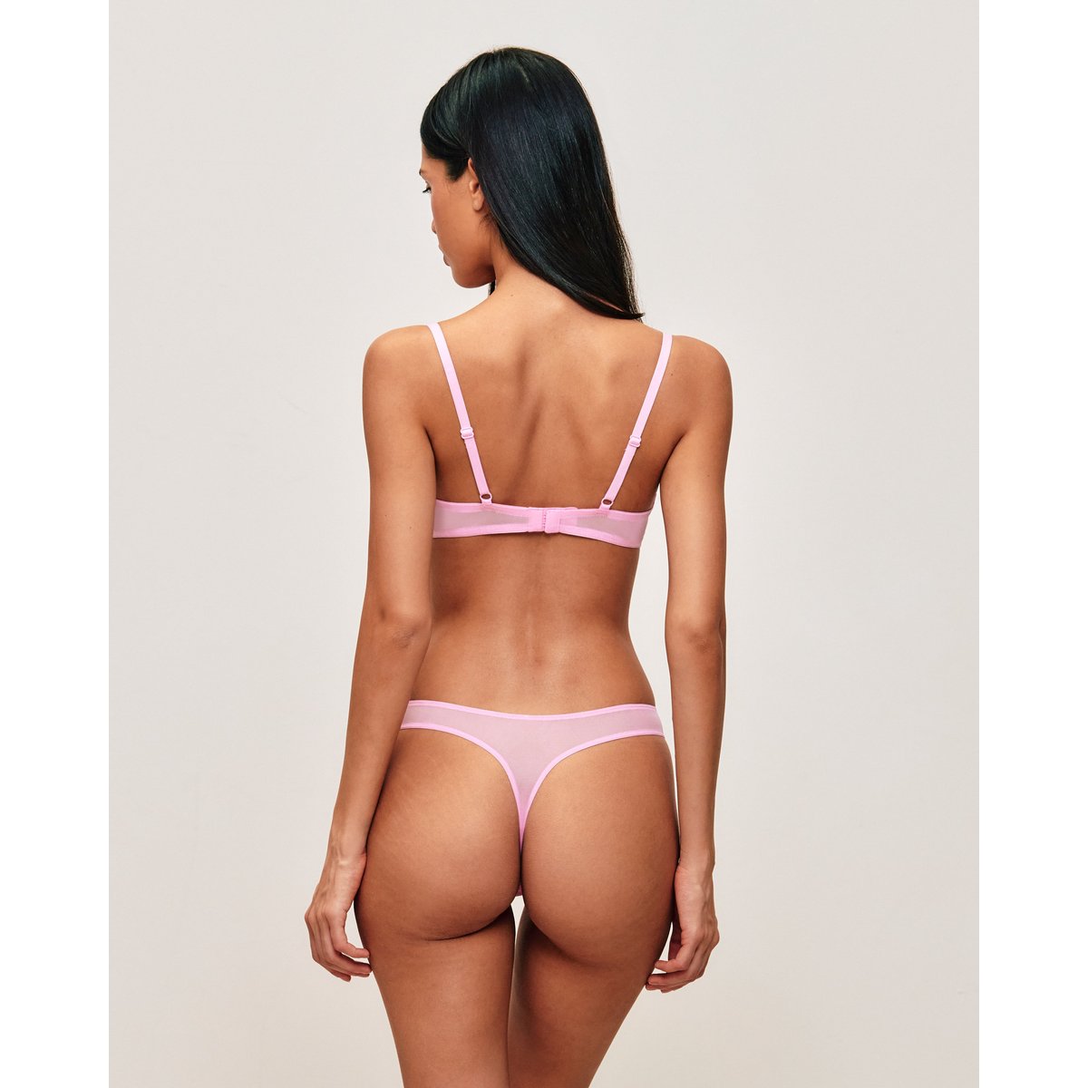 String en dentelle NEW REVOLTIZ rose, UNDIZ