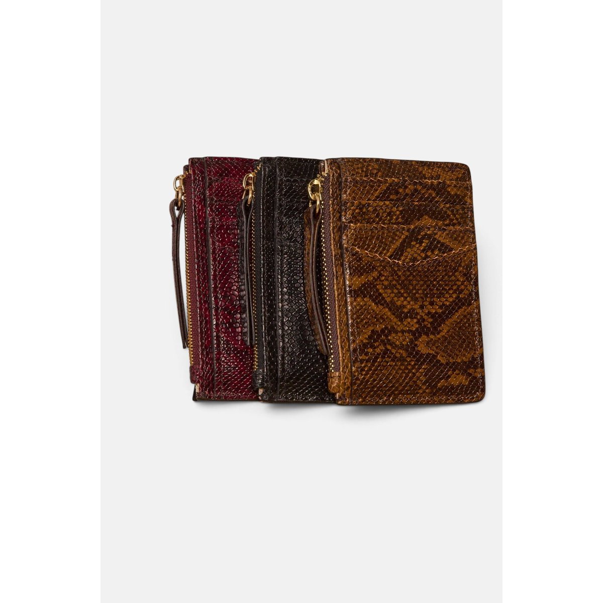Porte-cartes en cuir effet python VALENTIN autres, Maison 123